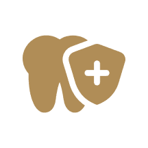 Dental health protection symbol